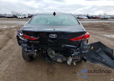 2018 Hyundai Elantra Sel from USA, damaged, VIN 5NPD84LF8JH390075